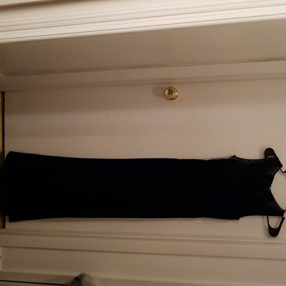 Navy blue prom dress - Picture 3 of 5